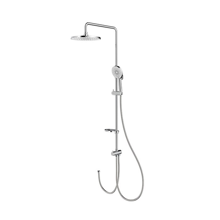 Душевой гарнитур с тропической лейкой Milardo Ideal Spa (ILSSB3FM76) ILSSB3FM76 - фото 147284