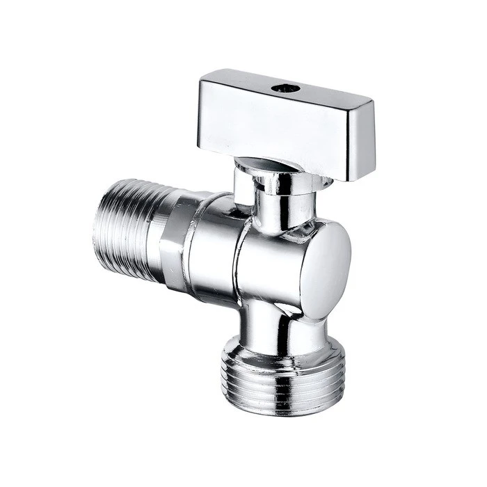 Кран угловой IDDIS Optima Home с отражателем, 1/2; 3/4, шаровой, латунь (910B1P1B4CZ) 910B1P1B4CZ