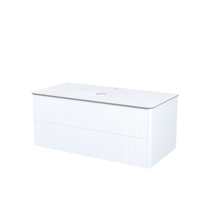 Тумба подвесная со столешницей IDDIS Aiger 100 см, белый (AIG10W0i95K) AIG10W0i95K - фото 147357