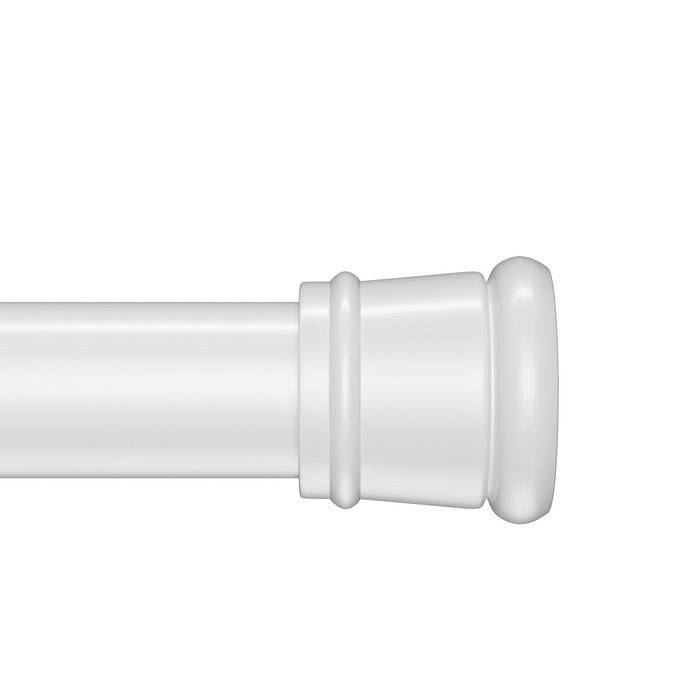 Карниз для ванной комнаты IDDIS Elegante 110-200 см, белый матовый (SRW0120i14) SRW0120i14 - фото 147400