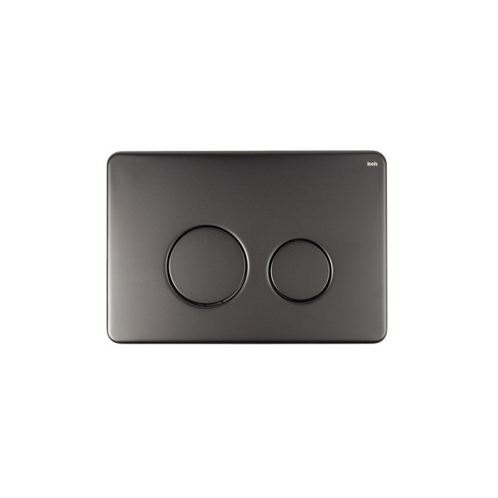 Клавиша смыва IDDIS Unisteel механическая, матовый графит (UNSR2GMi77) UNSR2GMi77 - фото 147412