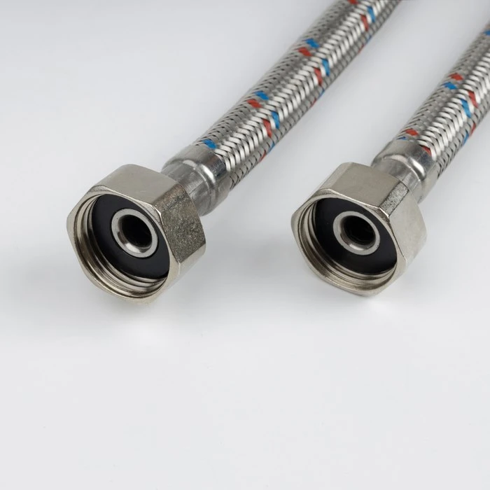 Гибкая подводка IDDIS Optima Home F1/2xF1/2, SS304, латунь, 0,5 м (926ABS05ZP) 926ABS05ZP