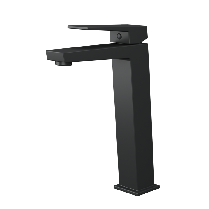Смеситель для умывальника высокий RUSH Thira (TR3635-13Black) TR3635-13Black - фото 148095