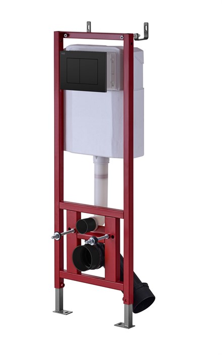 Инсталляция с черной клавишей D&K 400*165*1160мм (DI8540116) DI8540116 - фото 148268