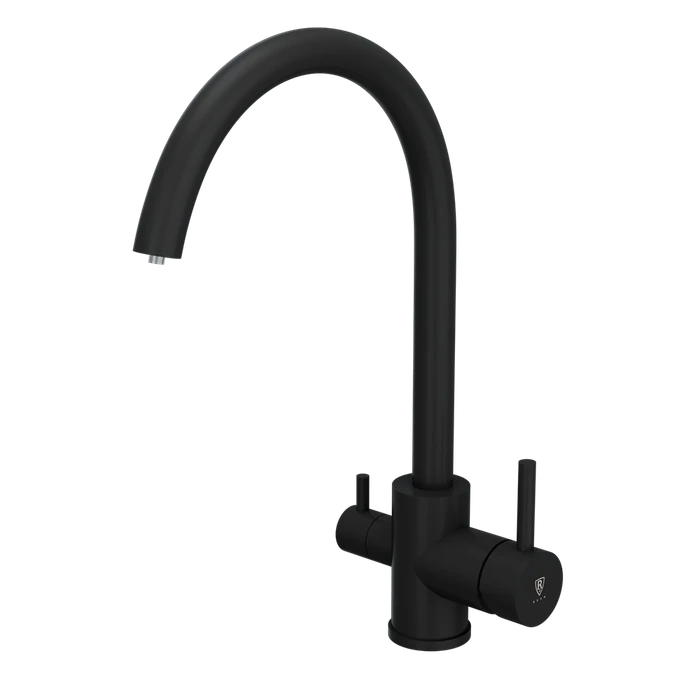 Смеситель для кухонной мойки с фильтром RUSH (SUS9035-37Black) SUS9035-37Black