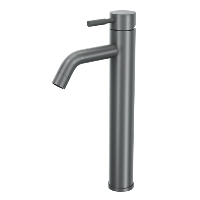 Смеситель для умывальника высокий RUSH Melos (SUS1101-12Grey) SUS1101-12Grey - фото 148336