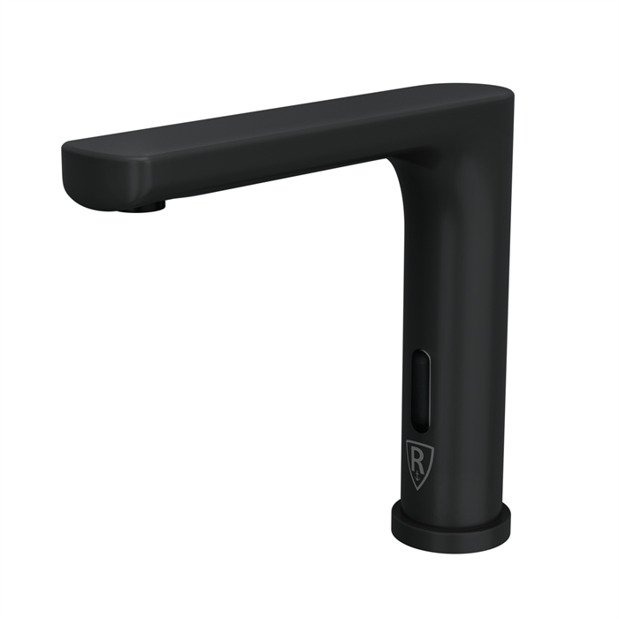 Смеситель для умывальника сенсорный черный RUSH Tinos (TI3732-12Black) TI3732-12Black - фото 148411