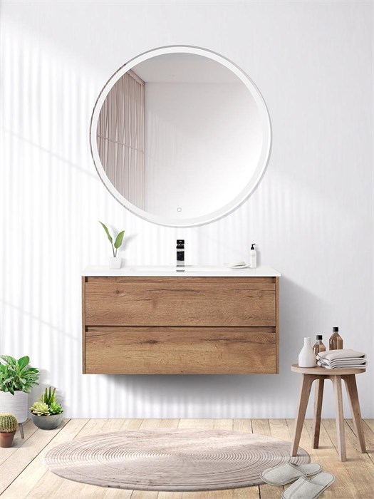 Тумба подвесная под раковину BelBagno KRAFT-1000-2C-SO-RT 5401 - фото 151298