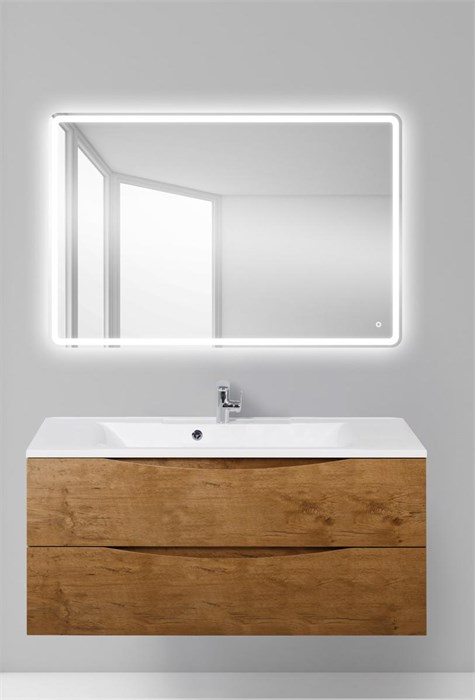 Тумба подвесная с раковиной BelBagno MARINO-1100-2C-SO-RN-P 9915 - фото 151500