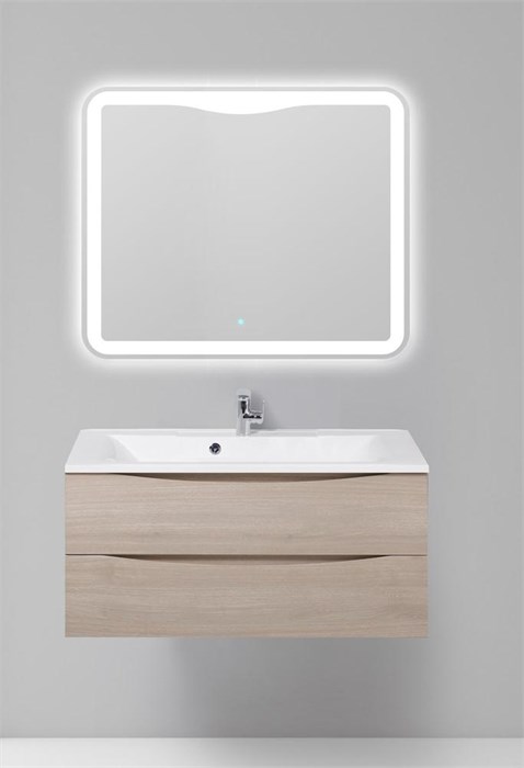 Тумба подвесная с раковиной BelBagno MARINO-1100-2C-SO-RG-P 9917 - фото 151645