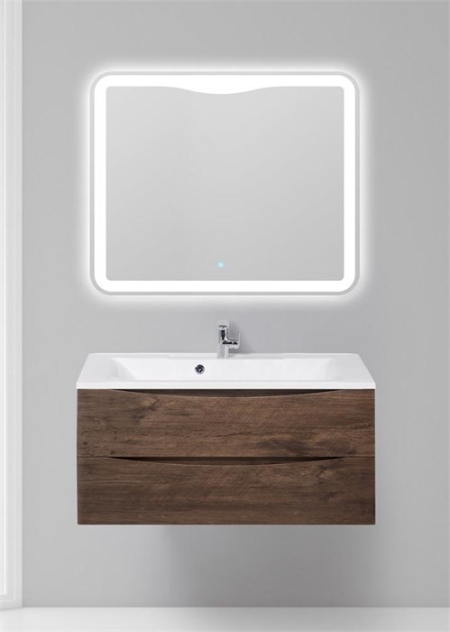 Тумба подвесная с раковиной BelBagno MARINO-1100-2C-SO-RW-P 9916 - фото 151674