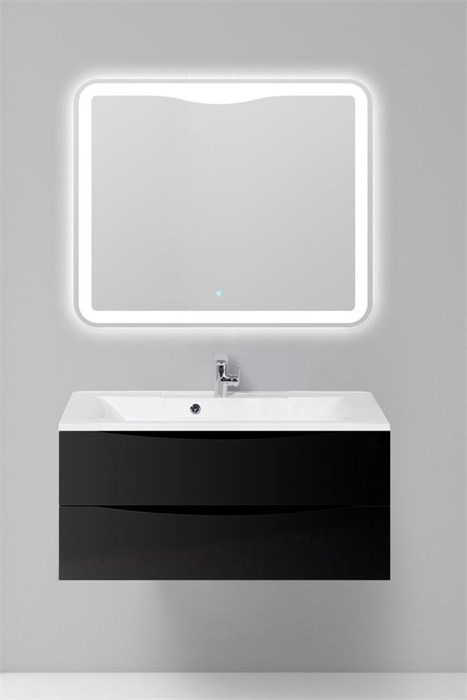 Тумба подвесная с раковиной BelBagno MARINO-1100-2C-SO-NL-P 9914 - фото 151769