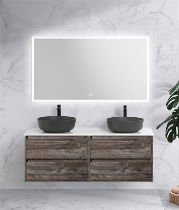Мебель для ванной комнаты со столешницей BelBagno KRAFT-1400 Pino Pasadena 9391 - фото 151865