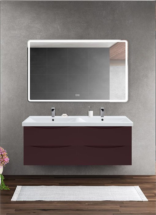 Тумба подвесная с раковиной BelBagno MARINO-CER-1200-4C-SO-2-BRDL-P 9896 - фото 151941