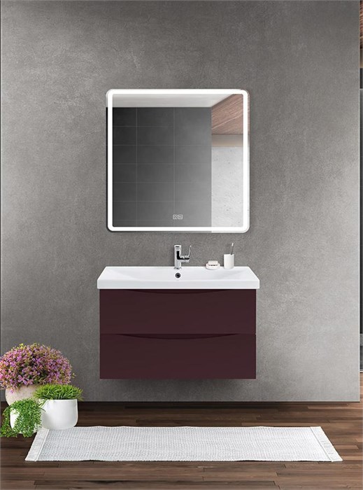 Тумба подвесная с раковиной BelBagno MARINO-CER-1000-2C-SO-BRDL-P 9891 - фото 152025
