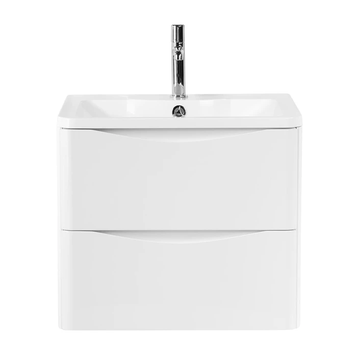 Мебель для ванной комнаты подвесная BelBagno ACQUA-700-2C-SO-BL 70см Bianco Lucido 8677