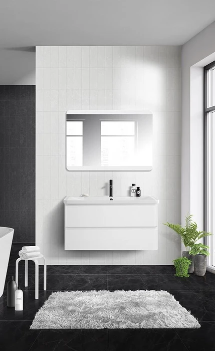 Тумба подвесная под раковину BelBagno ALBANO-1000-2C-SO-BL 6605