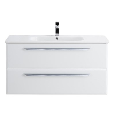 Мебель для ванной комнаты подвесная Cezares ECO-CER-800-2C-SO-BL 80 см Bianco Lucido 9083 - фото 152502