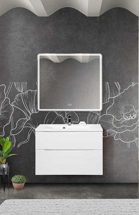 Тумба подвесная под раковину BelBagno MARINO-H60-900-2C-SO-BL-P 8285