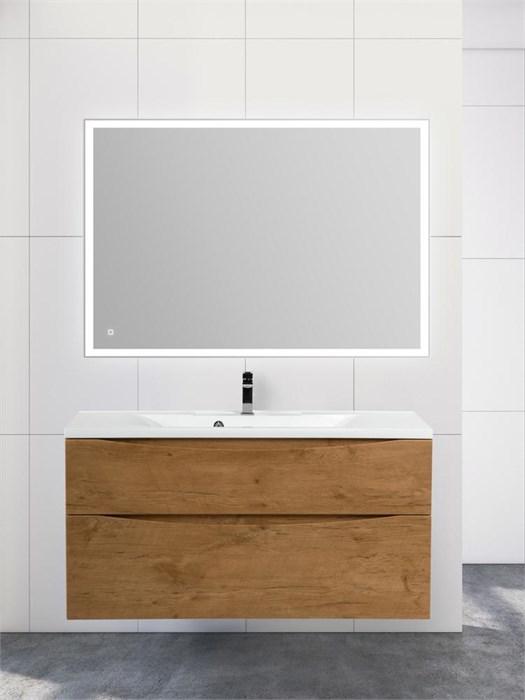 Тумба подвесная с раковиной BelBagno MARINO-H60-1000-2C-SO-RN-P 8276 - фото 152706