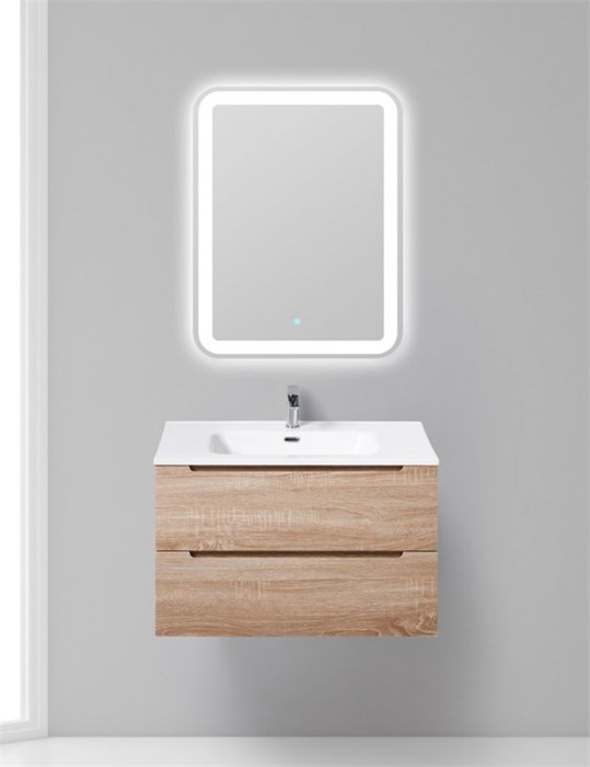 Тумба подвесная под раковину BelBagno ETNA Rovere Bianco 80 см ETNA-800-2C-SO-WO-P 2807 - фото 153007