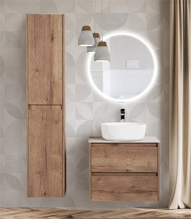 Тумба подвесная под столешницу BelBagno KRAFT-600-2C-SO-RT 6978 - фото 153236