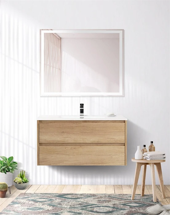 Тумба подвесная под раковину BelBagno KRAFT-900-2C-SO-RNN 5386