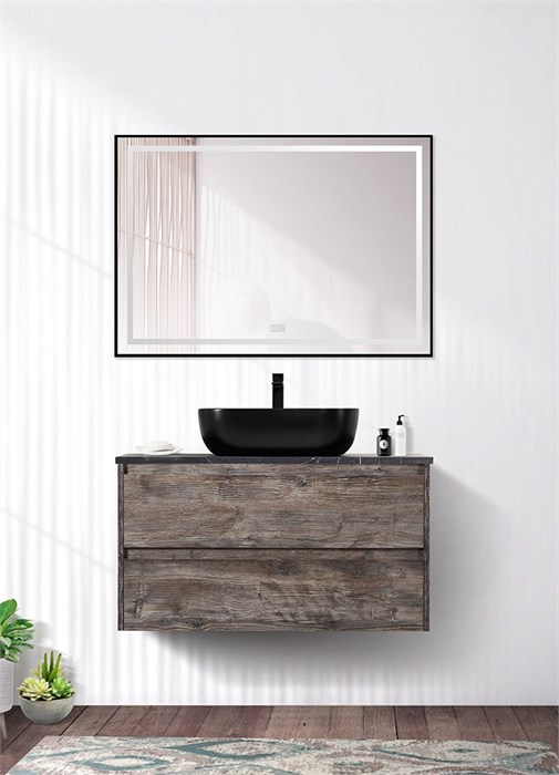 Тумба подвесная под столешницу BelBagno KRAFT-800-2C-SO-PP 7002 - фото 153306