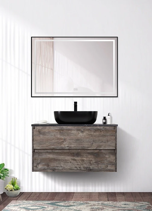 Тумба подвесная под столешницу BelBagno KRAFT-800-2C-SO-PP 7002