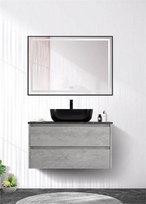Тумба подвесная под столешницу BelBagno KRAFT-800-2C-SO-CG 7003 - фото 153365