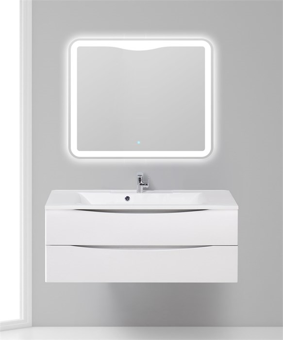 Тумба подвесная с раковиной BelBagno MARINO-1200-2C-SO-BO-P 2755 - фото 153607