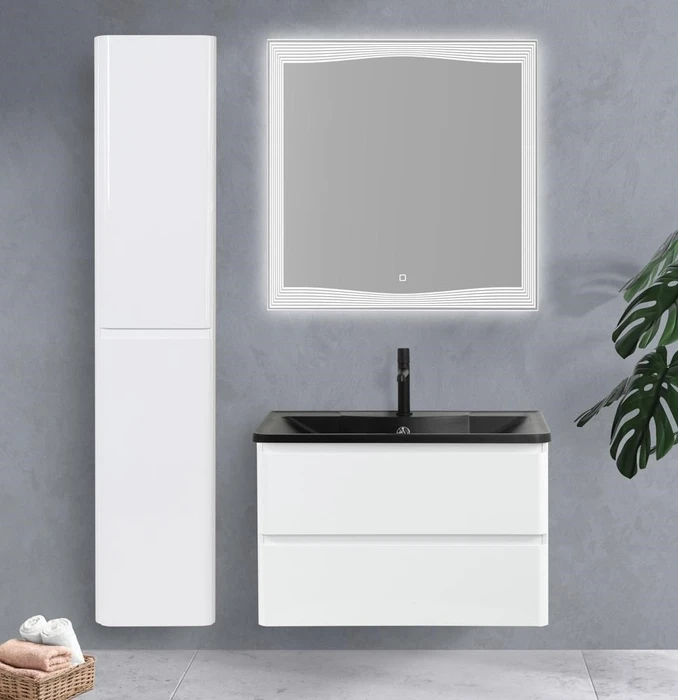Тумба подвесная под раковину BelBagno ALBANO-800-2C-SO-BL 6423
