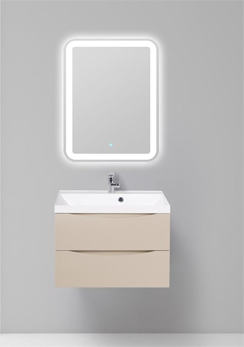 Тумба подвесная с раковиной BelBagno MARINO-700-2C-SO-CO-P 2594 - фото 154182