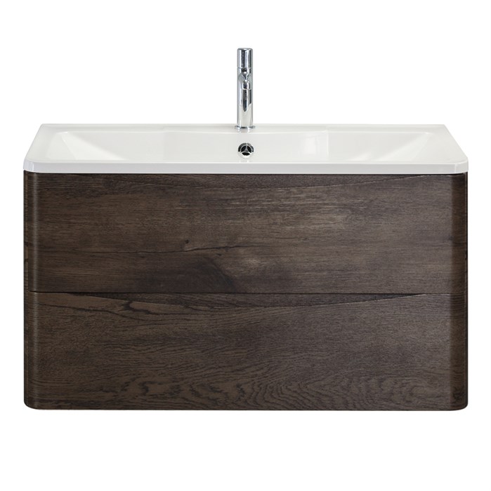 Мебель для ванной комнаты подвесная BelBagno ACQUA-900-2C-SO-RNG 90см Rovere Nature Grigio 6443 - фото 154649