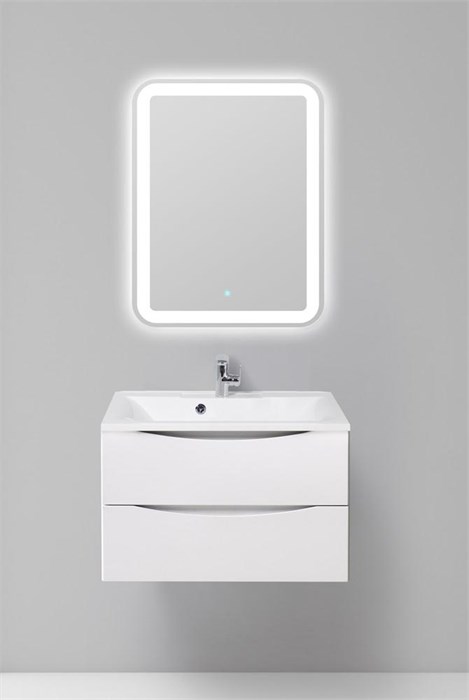 Тумба подвесная с раковиной BelBagno MARINO-750-2C-SO-BO-P 2619 - фото 154713