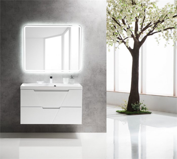 Мебель для ванной комнаты BelBagno VITTORIA-1000-2C-SO-BL 2841 - фото 154864