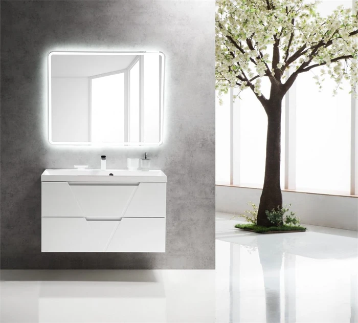 Мебель для ванной комнаты BelBagno VITTORIA-1000-2C-SO-BL 2841