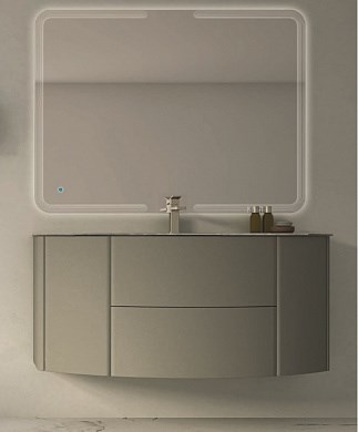 Мебель для ванной CEZARES EDEN 91 Grigio talpa opaco 55069 - фото 154926