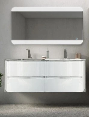 Мебель для ванной CEZARES VAGUE 140 см Bianco lucido 4701