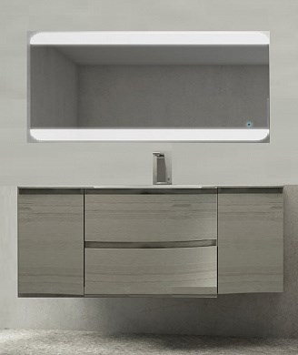 Мебель для ванной CEZARES VAGUE 140 см Rovere sbiancato 4697 - фото 155064
