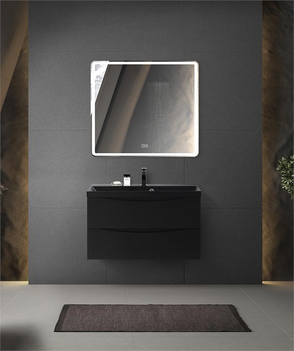 Тумба подвесная под раковину BelBagno MARINO-900-2C-SO-NL-P 2696 - фото 155072