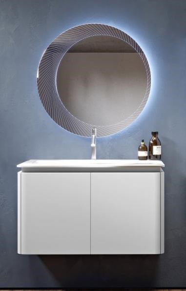 Тумба с раковинй CEZARES STYLUS 95 см Bianco opaco 55226 + 55264 7874 - фото 155140