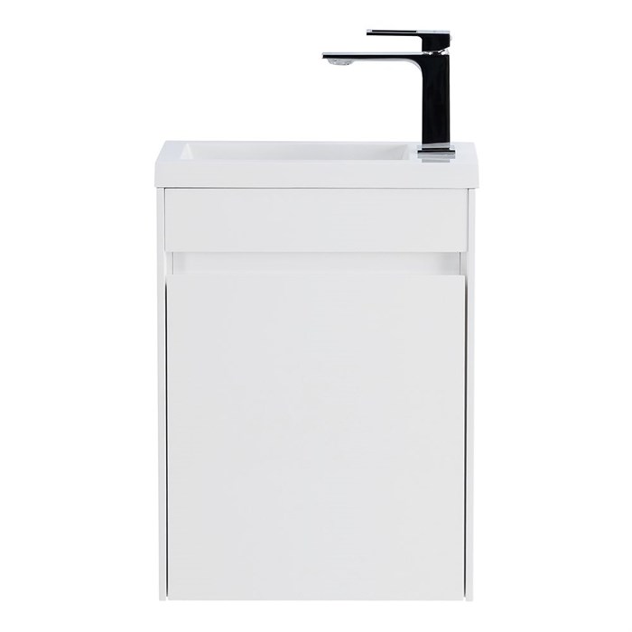 Тумба подвесная под раковину BelBagno PIETRA MINI-400-1A-SO-BL-L 10591 - фото 156255