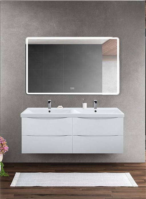 Тумба подвесная с раковиной BelBagno MARINO-CER-1200-4C-SO-2-BL-P 9892 - фото 156417