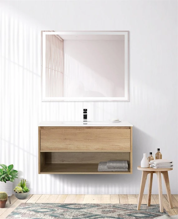 Тумба подвесная под раковину BelBagno KRAFT-1000-1C-SO-RNN 9378