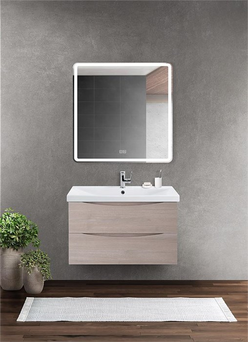 Тумба подвесная с раковиной BelBagno MARINO-CER-1000-2C-SO-RG-P 9888 - фото 156995