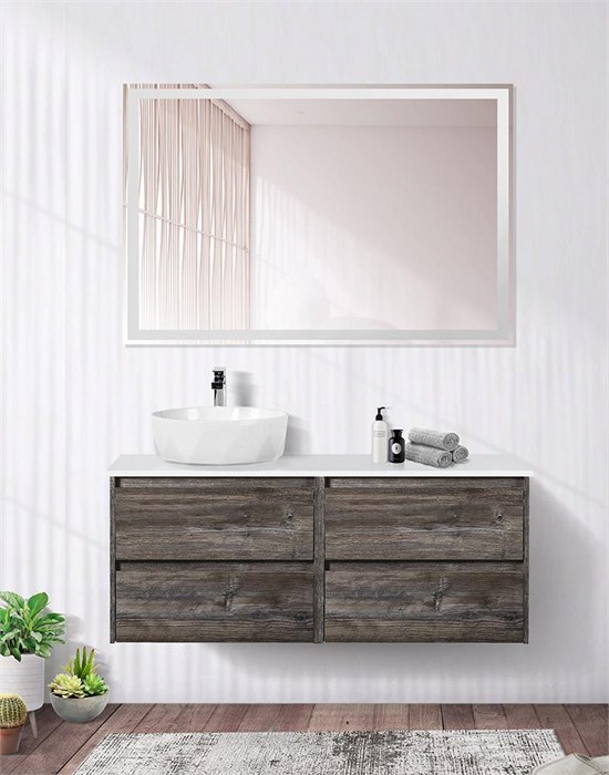 Мебель для ванной комнаты со столешницей BelBagno KRAFT-1200 Pino Pasadena 8508 - фото 157301