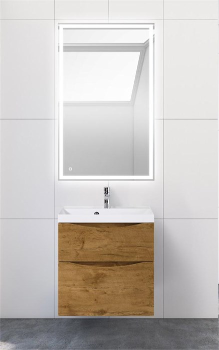 Тумба подвесная с раковиной BelBagno MARINO-H60-700-2C-SO-RN-P 8273 - фото 157330