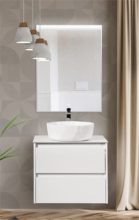 Тумба подвесная под столешницу BelBagno KRAFT-600-2C-SO-BO 6967 - фото 157427