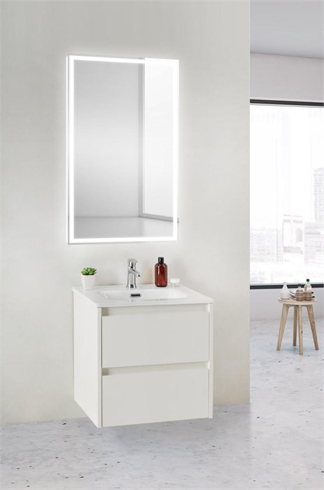 Тумба подвесная с раковиной BelBagno KRAFT 39-500/390-2C-SO-BO 5248 - фото 157486